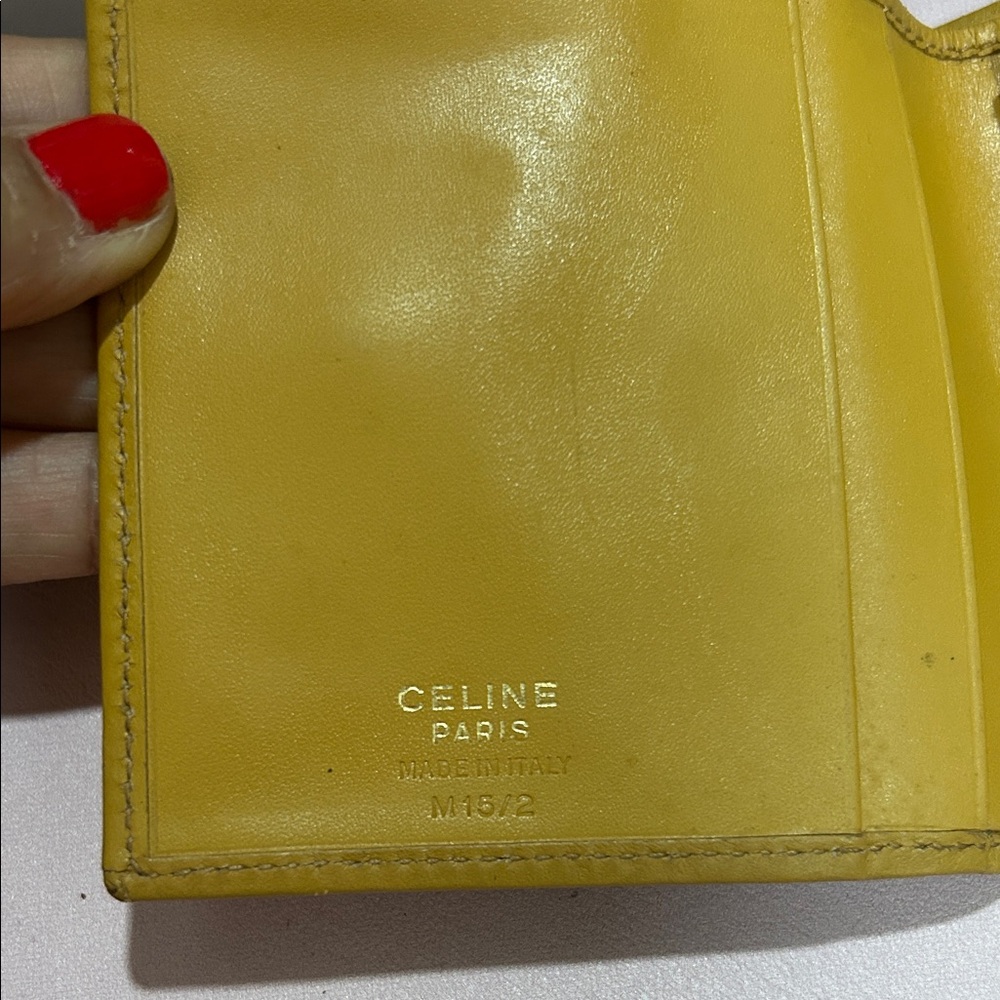 Celine Macadamia Bifold Wallet View 5